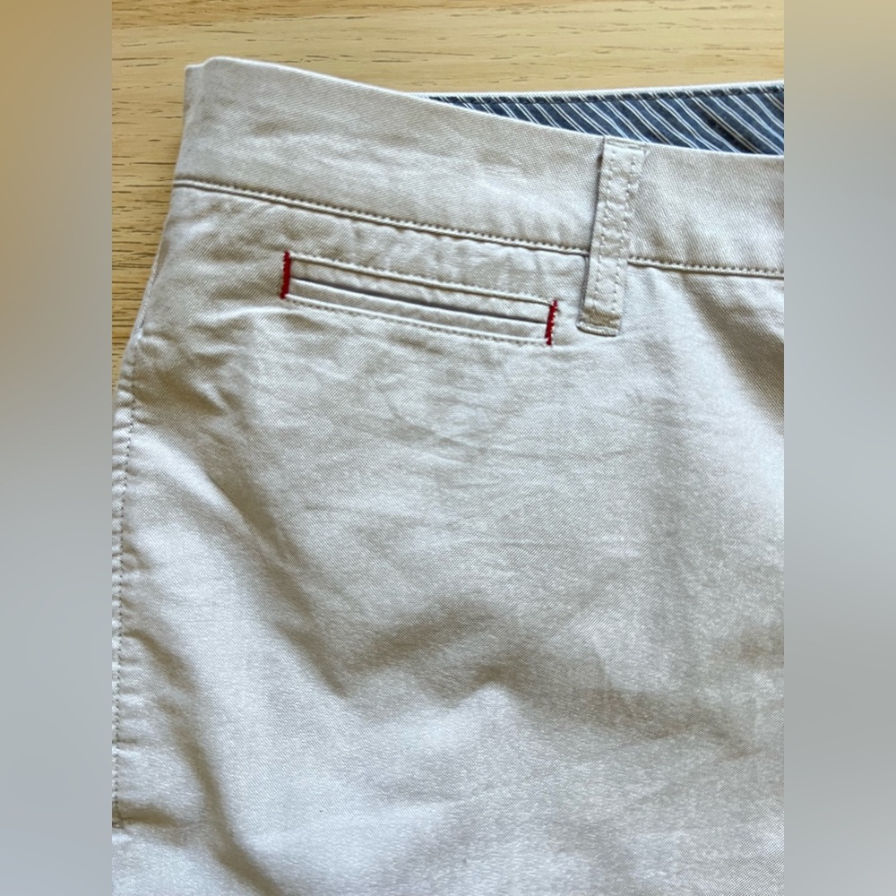 UNTUCKit Stretch Chino Shorts Men Size 42 Gray 9” Inseam Cotton Elastane - Picture 5 of 13